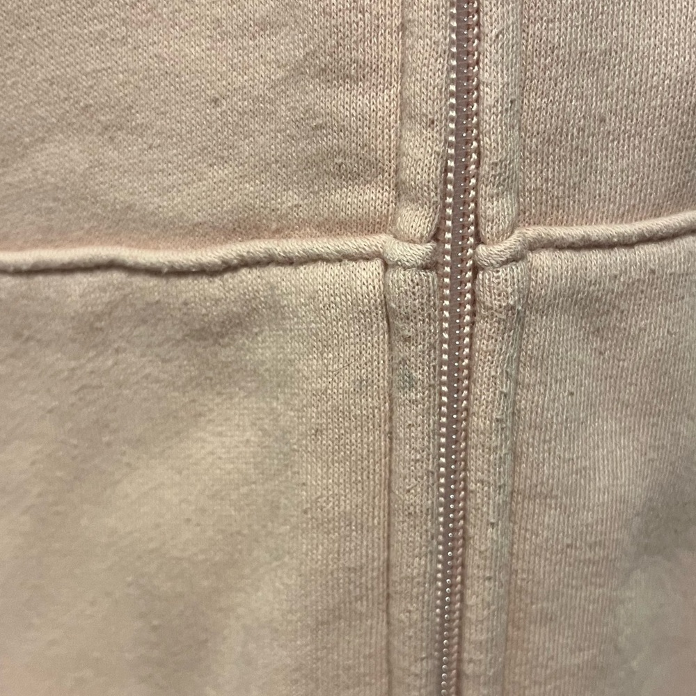 PINK Victoria's Secret Light Pink Zip-Up Hoodie - Picture 2 of 8